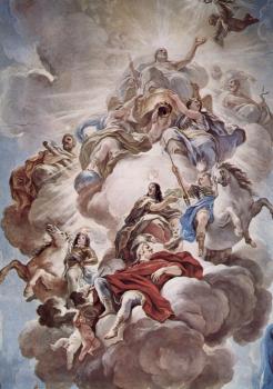 盧卡 吉奧達諾 Fresken in der Galerie des Palazzo Medici-Riccardi in Florenz 盧卡 吉奧達諾 Fresken in der Galerie des Palazzo Medici-Riccardi in Florenz